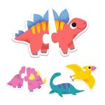 Djeco DJ08263 - Puzzle duo Dinos