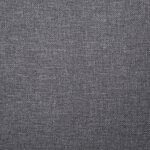 vidaXL Banc avec compartiment de rangement 116 cm Gris clair Polyester