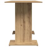 vidaXL Table à manger chêne artisanal 110 x 60 x 75 cm bois ingénierie