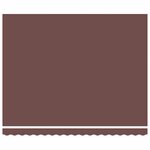 vidaXL Auvent manuel rétractable avec LED marron 400x300 cm