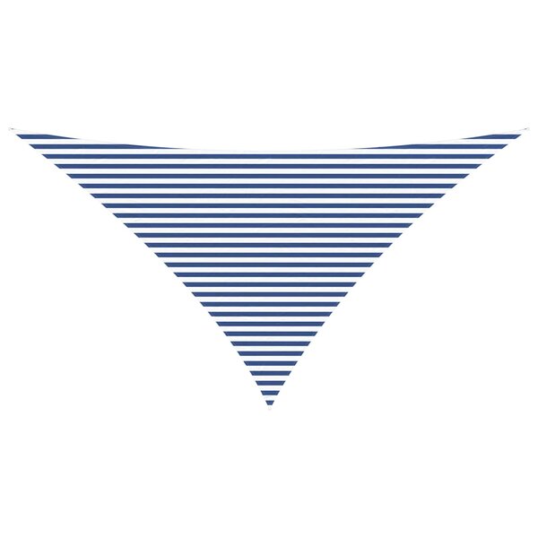 vidaXL Voile d'ombre Bleu et Blanc 7 x 5 x 5 m 100   polyester Oxford