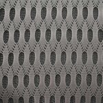 vidaXL Ensemble de Oreillers avec oreiller 2 Pièces Gris Maille 4D