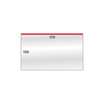Gaines de protection 170 x 100 mm pour FDC format international.