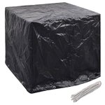vidaXL Housse de réservoir d'eau de jardin 2Pièces 8 œillet 116x100x120cm