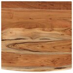 vidaXL Dessus de table 80x80x3 8 cm carré bois massif d'acacia
