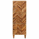 vidaXL Armoires de rangement avec stockage Marron 40 x 33 5 x 110 cm