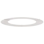 vidaXL Anneau d'arbre plat Argent Ø60 / 90 cm Acier inoxydable