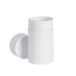 Lot de 25 boîtes cylindriques blanc 8.2 x 11.4 cm