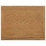 vidaXL Table à revues 45x35x55 cm Bois de chêne solide