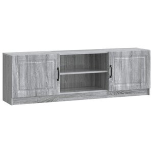 vidaXL Meuble TV Sonoma gris 150 x 31 x 47 cm Bois d'ingénierie