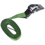 vidaXL Sangles d’arrimage à cliquet 4 Pièces 800 daN 6 m Vert