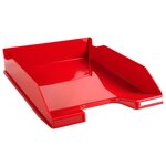 Corbeille À Courrier Combo Midi Iderama - Rouge Carmin Brillant - X 6 - Exacompta