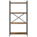 vidaXL Étagère Bois ancien 40 x 30 x 85 cm Bois d'ingénierie