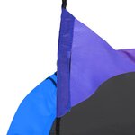 vidaXL Balançoire arc-en-ciel avec fanions 100 cm