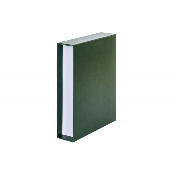 Boitier de protection pour Classeur Lindner élégant. Couleur - Vert