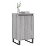 vidaXL Buffets 2 Pièces sonoma gris 40x35x70 cm bois d'ingénierie