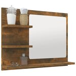 Miroir de bain chêne fumé 60 x 10 5 x 45 cm bois d'ingénierie 02_0006895