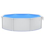 vidaXL Piscine avec échelle de sécurité 460x120 cm