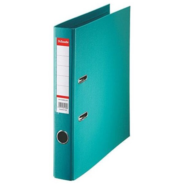 Classeur en plastique Standard  A4  50 mm  turquoise ESSELTE