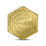 Collection des régions - Occitanie Monnaie de 500€ Or hexagonale