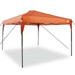 vidaXL Tente à auvent pop-up Orange 300 x 300 cm tissu