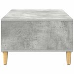 vidaXL Table basse Gris béton 103 5 x 60 x 35 cm Bois d'ingénierie