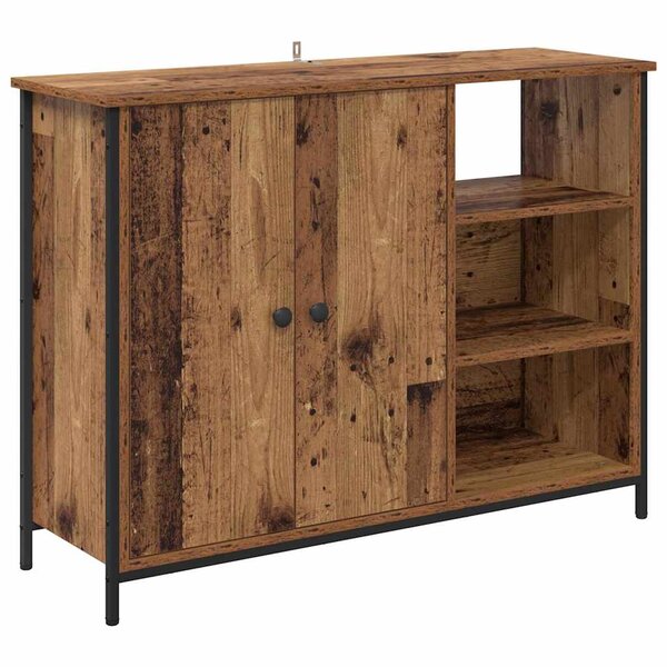 vidaXL Buffet Bois Ancien 100 x 33 x 75 cm Bois d'ingénierie