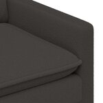vidaXL Canapé Gris foncé 156 x 81 x 87 5 cm Tissu