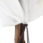 vidaXL Housses de protection pour plantes avec cordon de serrage 8 Pièces