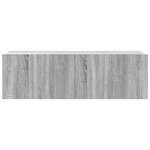 vidaXL Ensemble de meubles TV 4 Pièces Sonoma gris Bois d'ingénierie