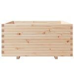 vidaXL Jardinière 100x100x49 5 cm bois de pin massif