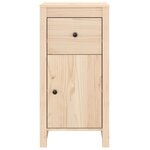 vidaXL Buffets 2 Pièces 40x35x80 cm bois massif de pin