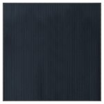 vidaXL Tapis carré gris 100x100 cm bambou