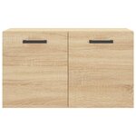 vidaXL Armoire murale Chêne sonoma 60x36 5x35 cm Bois d'ingénierie
