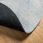 vidaXL Tapis de surface HUARTE Gris 140 x 200 cm Polyester