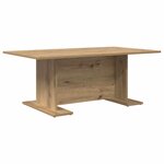 vidaXL Table basse chêne artisanal 103 5 x 60 x 40 cm