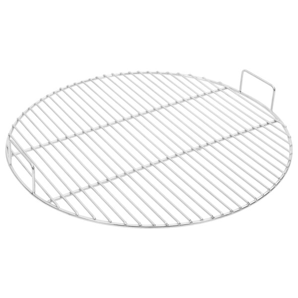 vidaXL Grille de barbecue ronde Ø54 cm acier inoxydable 304