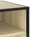 vidaXL Meuble TV chêne sonoma 180x40x46 cm bois d'ingénierie
