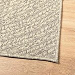 vidaXL Tapis ZIZUR crème 240x340 cm aspect de jute intérieur extérieur
