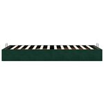 vidaXL Cadre de lit ottoman sans matelas vert foncé 90x200 cm velours