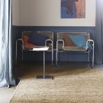 Tapis en jute naturelle uni jarod 200 x 60 cm