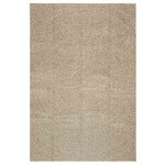 vidaXL Tapis ZIZUR beige 140x200 cm aspect de jute intérieur extérieur