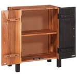 vidaXL Buffet 3 Pièces Marron 55 x 30 x 75 cm Bois d'acacia massif