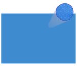 vidaXL Bâche de piscine rectangulaire 300 x 200 cm PE Bleu