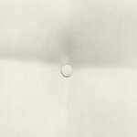 vidaXL Coussin de Dos Crème 60 x 24 x 50 cm Velours