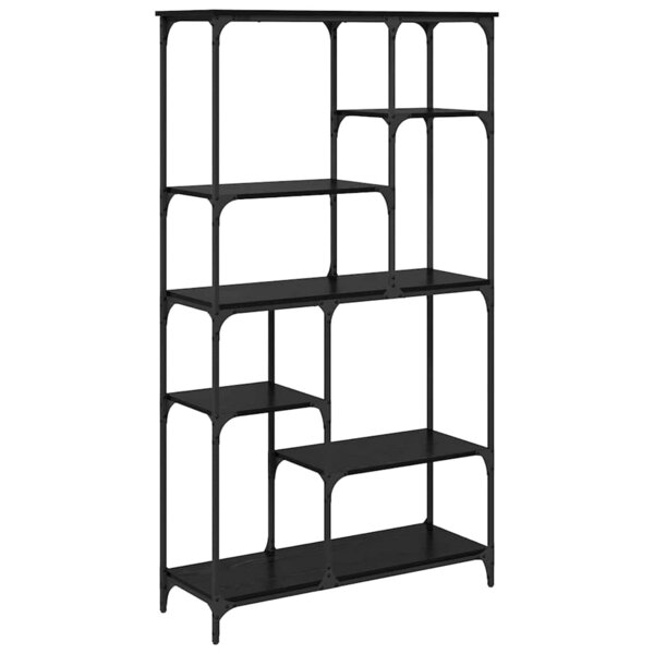 vidaXL Étagère Chêne noir 99 x 35 5 x 176 cm Bois d'ingénierie