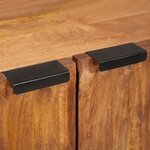 vidaXL Buffet avec stockage Finition Acacia Brun 60 x 33 x 75 cm