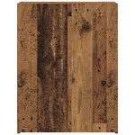 vidaXL Cabinet de Bureau Bois ancien 60 x 32 x 77.5 Bois d'ingénierie