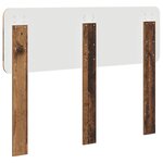 vidaXL Tête de lit Bois Ancien 200 cm Bois d'ingénierie