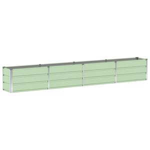 vidaXL Jardinière Vert 320 x 40 x 45 cm Acier